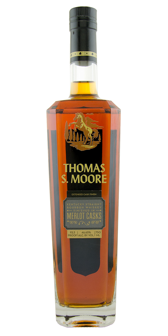 Thomas S. Moore Merlot Cask Finish Kentucky Straight Bourbon Whiskey 
