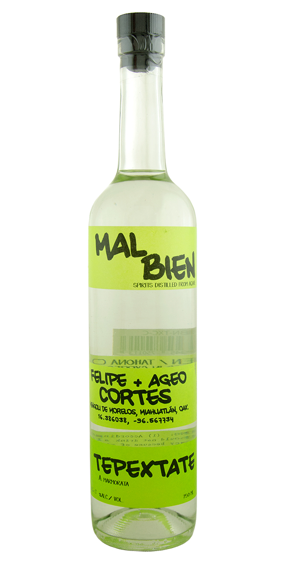 Mal Bien Felipe & Ageo Cortes Tepextate Mezcal