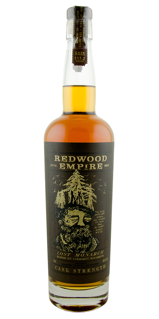 Redwood Empire Lost Monarch Cask Strength Straight Whiskey 