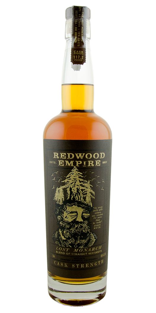 Redwood Empire Lost Monarch Cask Strength Straight Whiskey