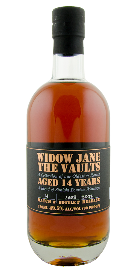 Widow Jane The Vaults 14yr Straight Bourbon Whiskey 