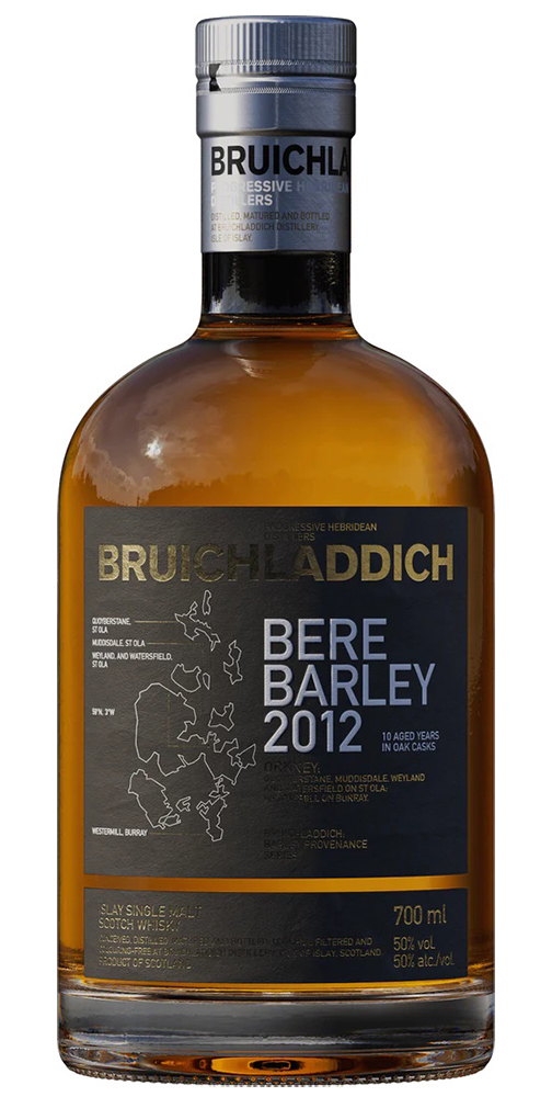 Bruichladdich 10yr Bere Barley Islay Single Malt Scotch Whiskey