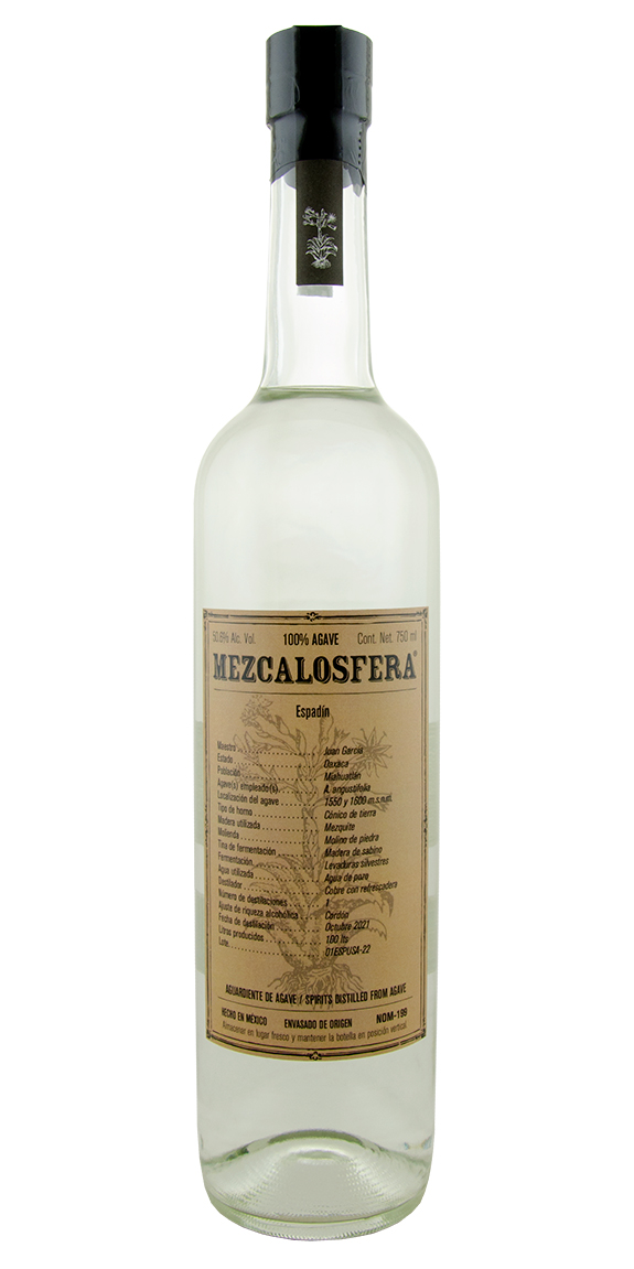 Mezcalosfera Juan Garcia Espadin Mezcal 