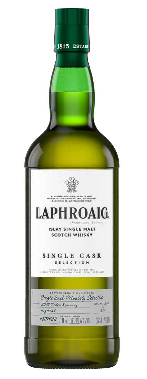 Laphroaig Astor Single Cask Islay Single Malt Scotch Whisky 