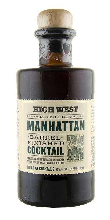 High West Manhattan Barrel Finished Cocktail