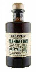 High West Manhattan Barrel Finished Cocktail                                                        