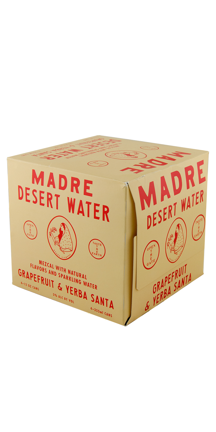 Madre Desert Water Grapefruit & Yerba Santa Mezcal Canned Cocktail 