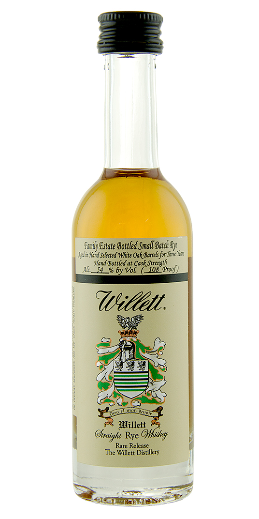 Willett 3yr Cask Strength Straight Kentucky Rye Whiskey                                             