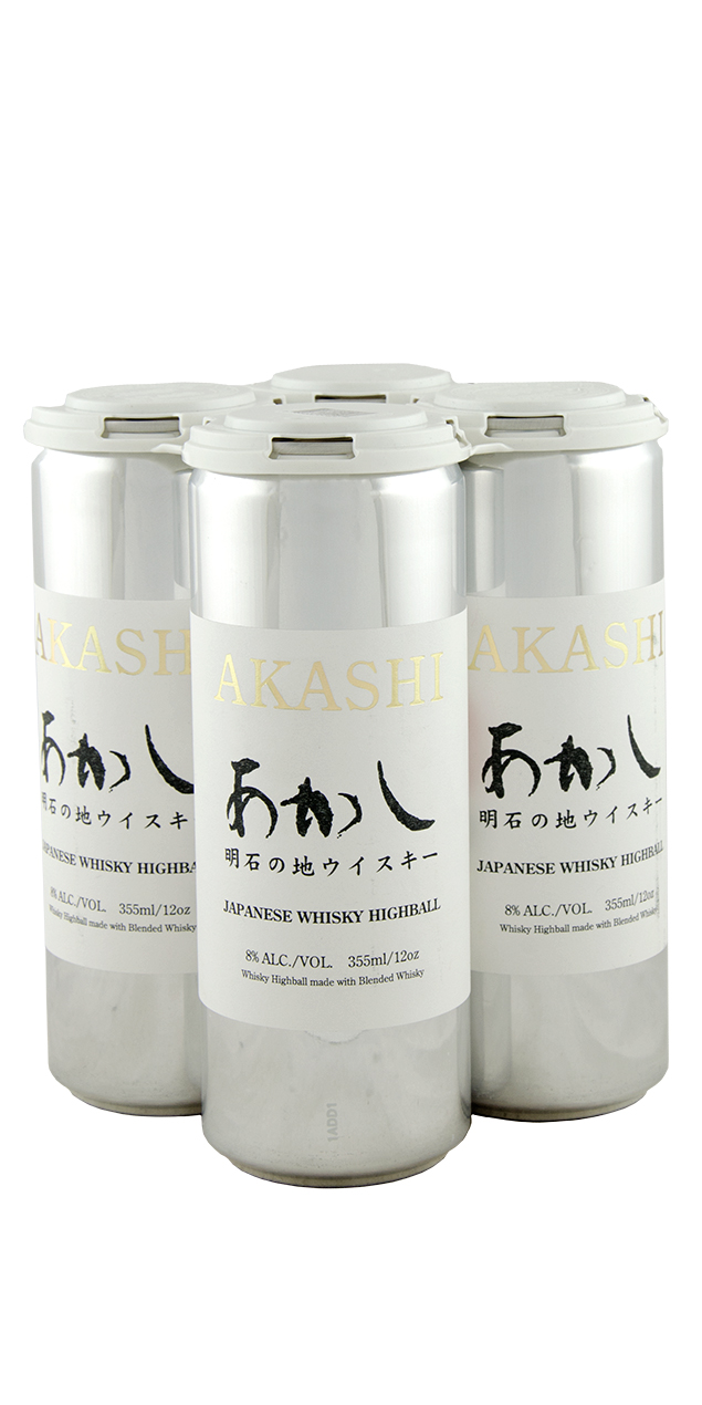 Akashi Japanese Whisky Canned Highball Cocktail