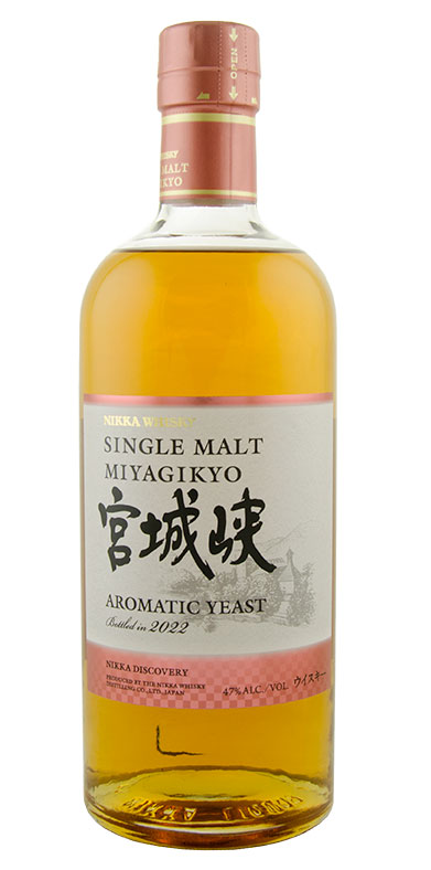 Nikka Miyagikyo Aromatic Yeast Single Malt Japanese Whisky