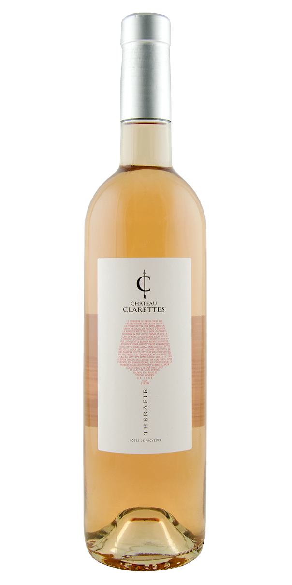 "Thérapie" Rosé, Ch. Clarettes                                                                      