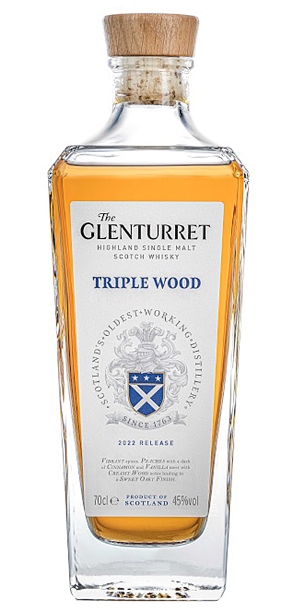 The Glenturret Triple Wood Highland Single Malt Scotch Whisky 2022 Edition 