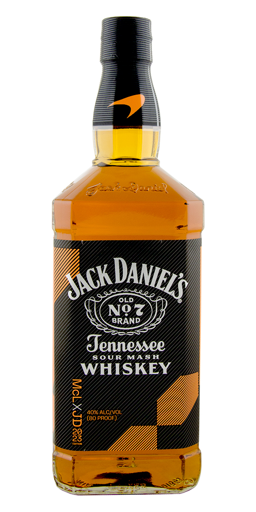 Jack Daniel's Black Mclaren Label Tennessee Whiskey 