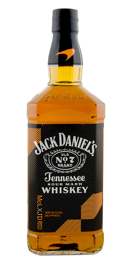 Jack Daniel's Black Mclaren Label Tennessee Whiskey