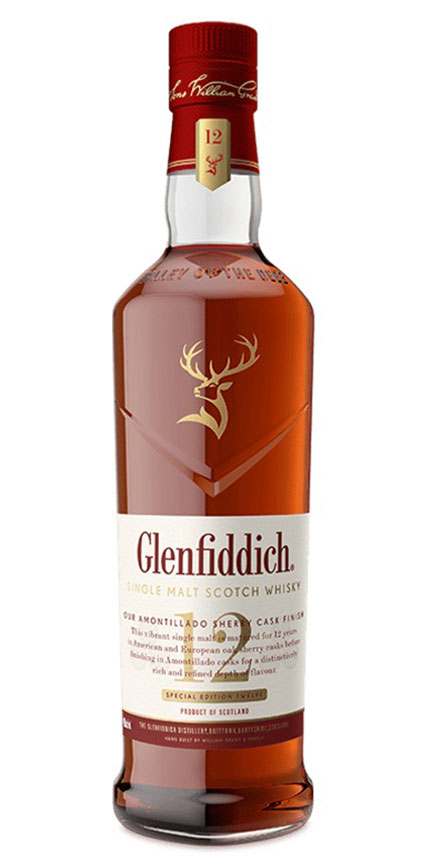 Glenfiddich 12yr Special Edition Amontillado Sherry Cask Finish Single Malt Scotch Whisky  