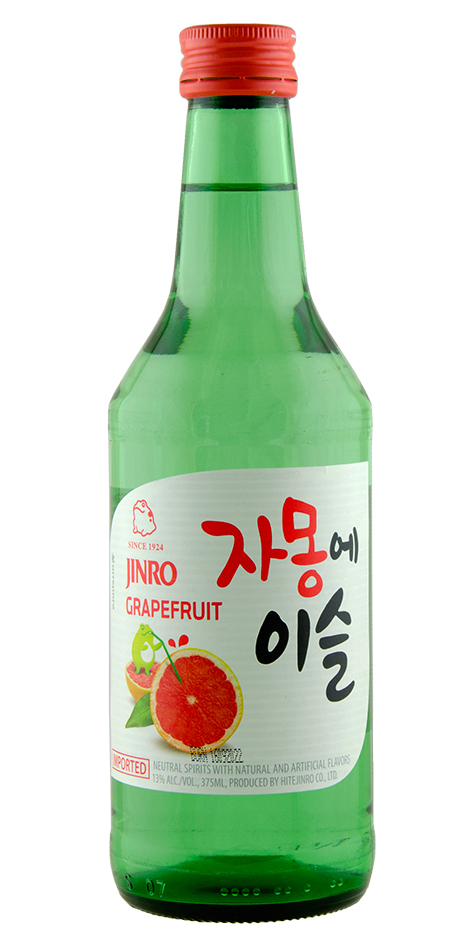 Half-Bottle of Jinro Grapefruit Soju                                                                               