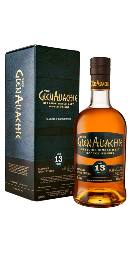 The GlenAllachie 13yr Madeira Cask Finish Speyside Single Malt Scotch Whisky