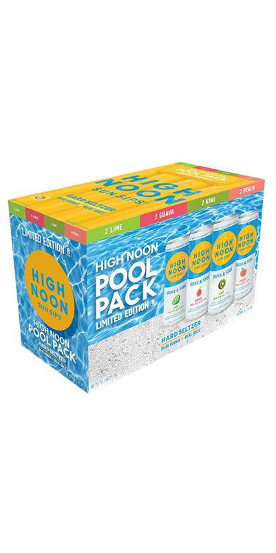 High Noon Pool Pack Assorted Vodka Sodas