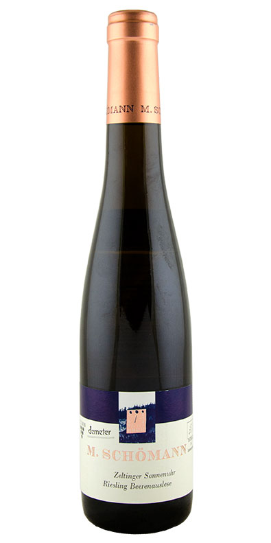 Zeltinger Sonnenuhr Riesling Beerenauslese, Schömann