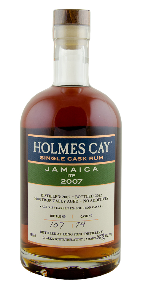 Holmes Cay Single Cask 15yr Old Long Pond ITP Jamaica Rum