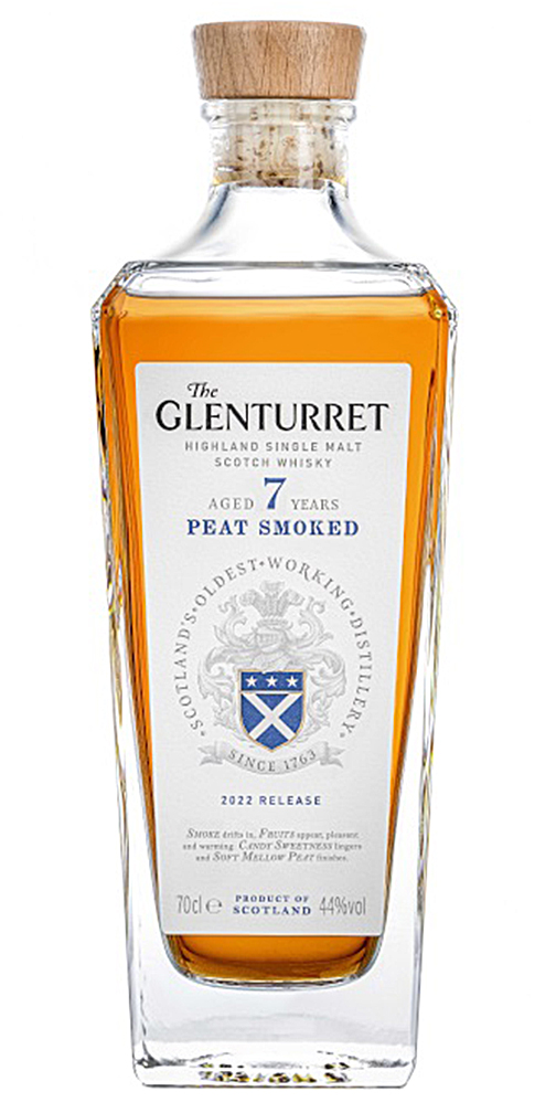 The Glenturret 7yr Peat Smoked Highland Single Malt Scotch Whisky