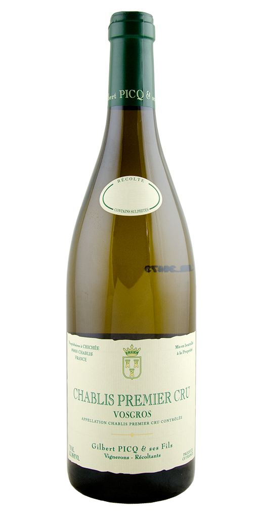 Chablis 1er Cru, "Vosgros", Gilbert Picq