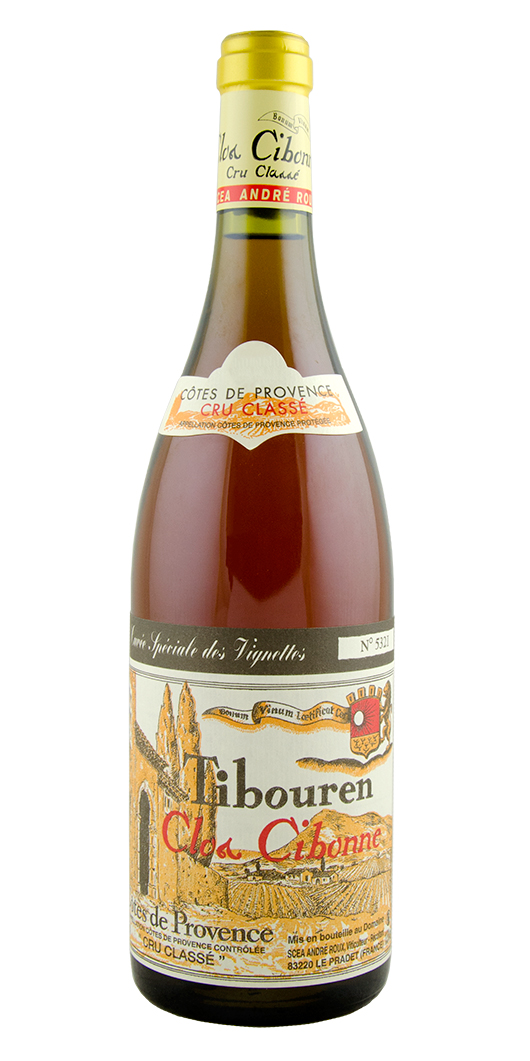 Clos Cibonne "Cuvée Spéciale des Vignettes" Tibouren Rosé