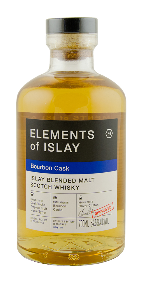 Elements of Islay Bourbon Cask Islay Blended Malt Scotch Whisky 