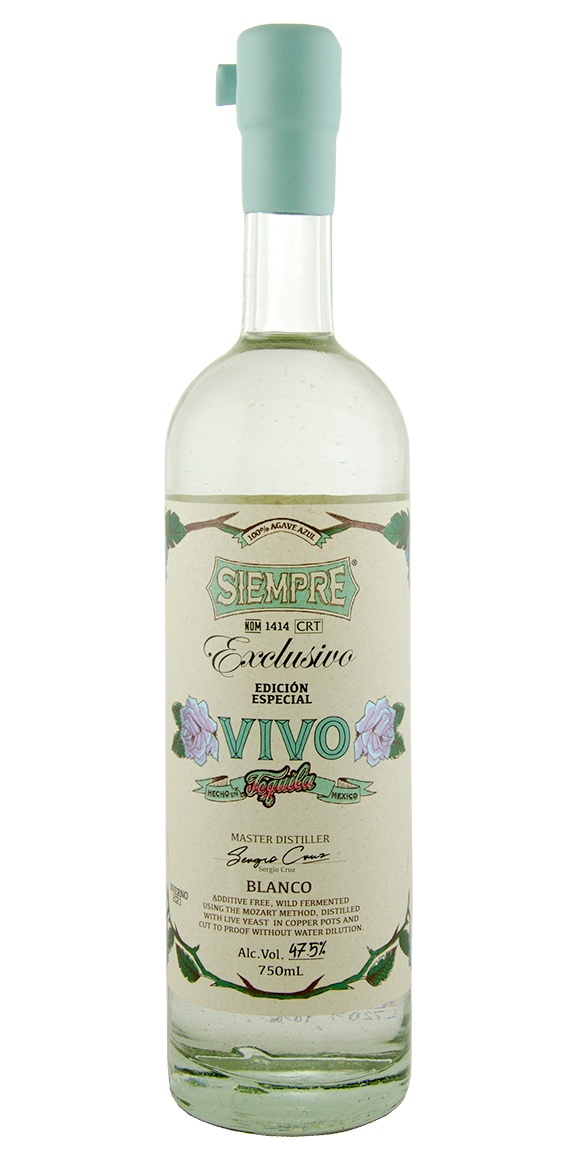 Siempre Vivo Exclusivo Blanco Tequila