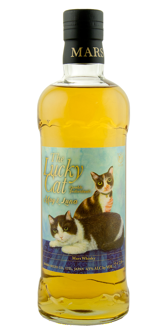 Mars Shinshu The Lucky Cat May & Luna Japanese Whisky  