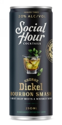 Social Hour George Dickel Bourbon Smash Cocktail 