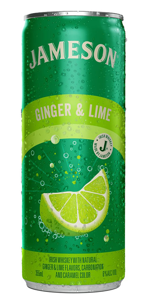 Jameson Ginger & Lime Whiskey Soda Cans  