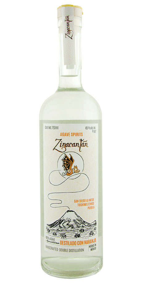 Zinacantan Destilado Con Naranja Mezcal