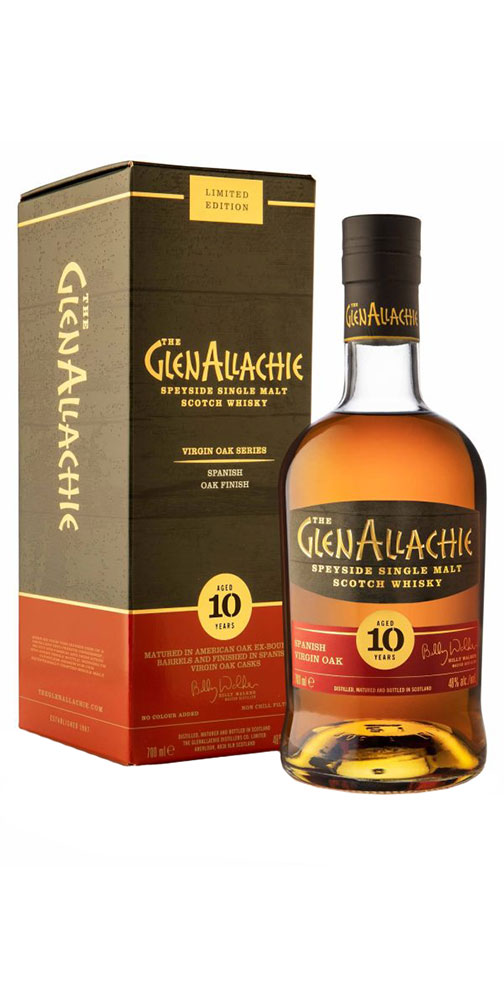 Glenallachie  ‘Virgin Oak – 10 Year Spanish Cask’ Single Malt Whisky