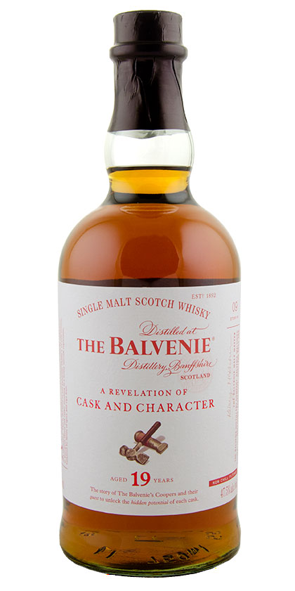 The Balvenie A Revelation of Character 19yr Speyside Single Malt Scotch Whisky