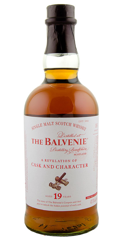 The Balvenie A Revelation of Character 19yr Speyside Single Malt Scotch Whisky 