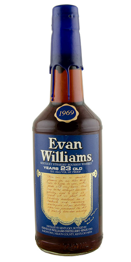 Evan Williams 23yr Kentucky Straight Bourbon Whiskey