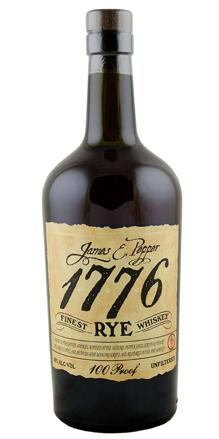 James E. Pepper 1776 Finest Straight Rye Whiskey