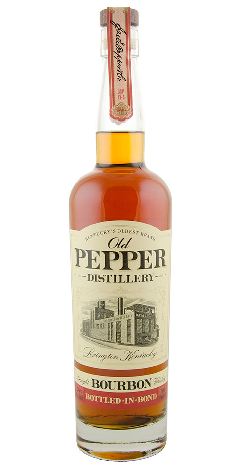 Old Pepper Distillery Bottled in Bond Straight Bourbon Whiskey