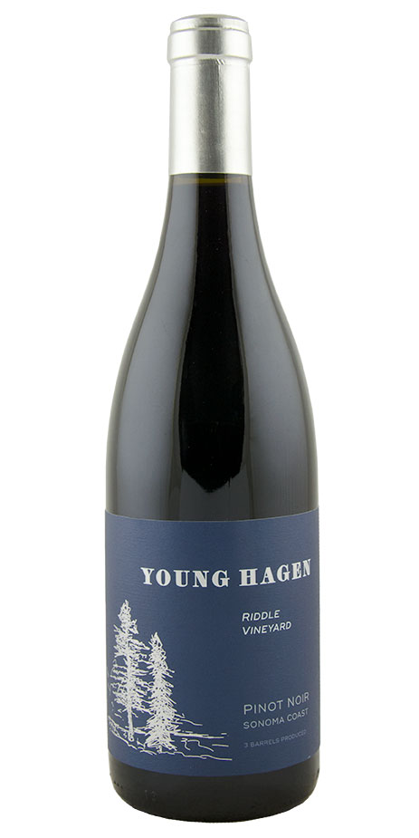 Young Hagen Wines, Pinot Noir, Riddle Vineyard