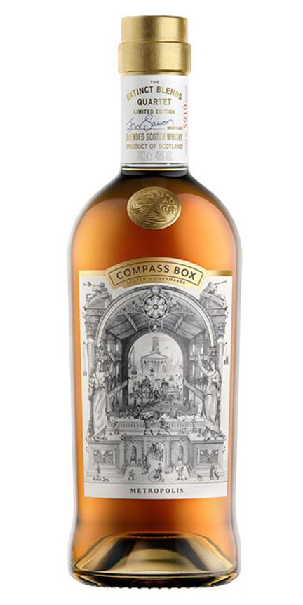 Compass Box Metropolis The Extinct Blends Quartet Blended Scotch Whisky 