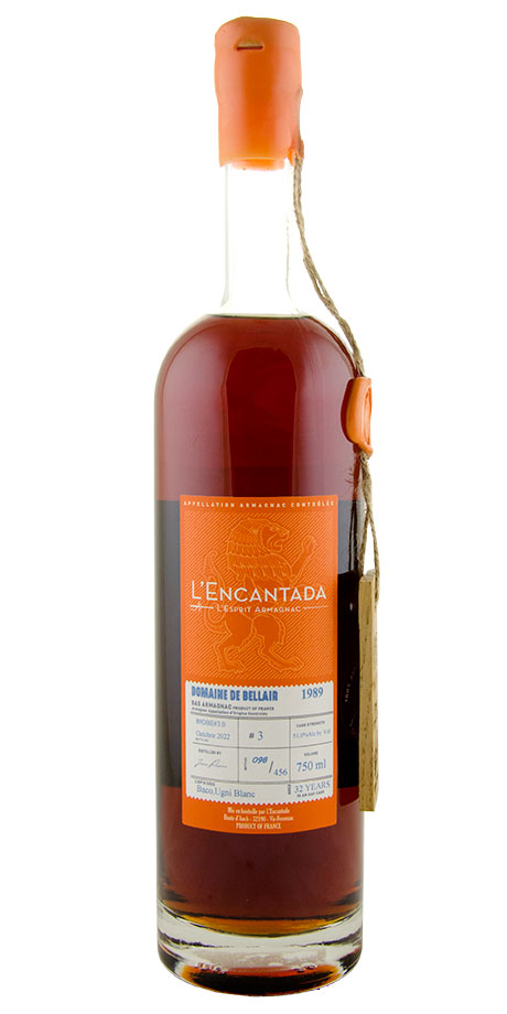 L'Encantada 32yr Domaine de Bellair Single Cask Bas-Armagnac  