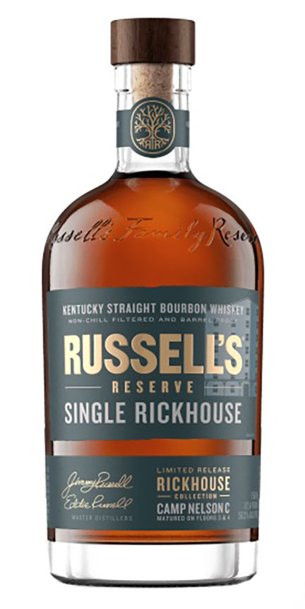 Russell's Reserve Single Rickhouse Camp Nelson F Kentucky Straight Bourbon Whiskey