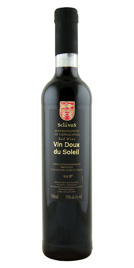 Mavrodaphni of Cephalonia Vin Doux Du Soleil, Sclavos                                               