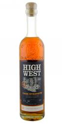 High West Cask Strength Straight Bourbon Whiskey