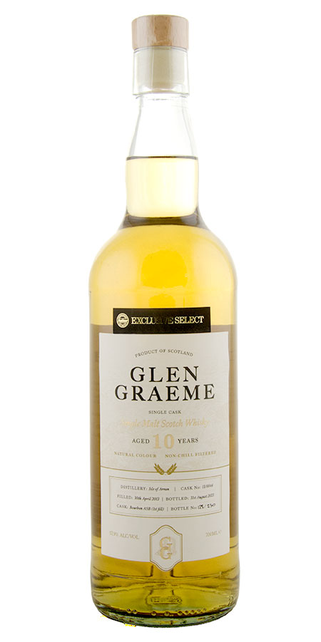 Glen Graeme Astor Select Single Cask 10yr Arran Island Single Malt Scotch Whisky                    