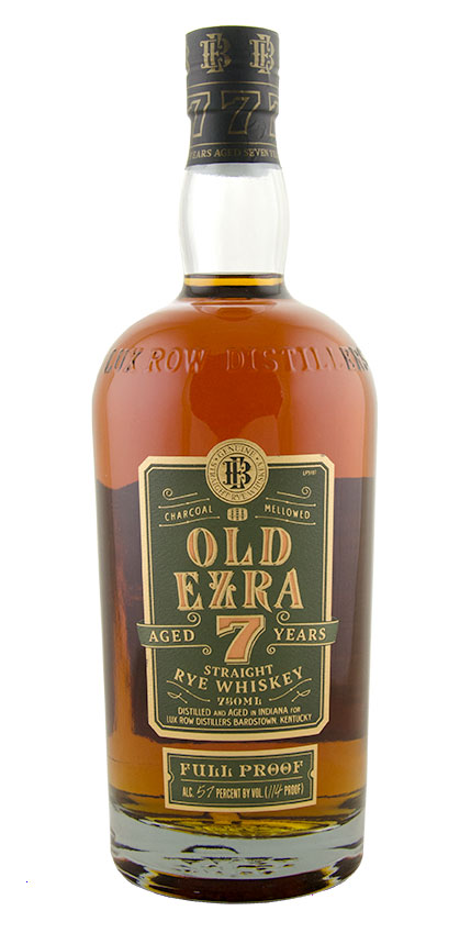 Old Ezra 7yr Full Proof Straight Rye Whiskey