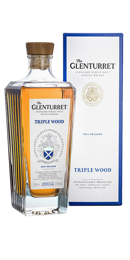 The Glenturret 2023 Edition Triple Wood Highland Single Malt Scotch Whisky 