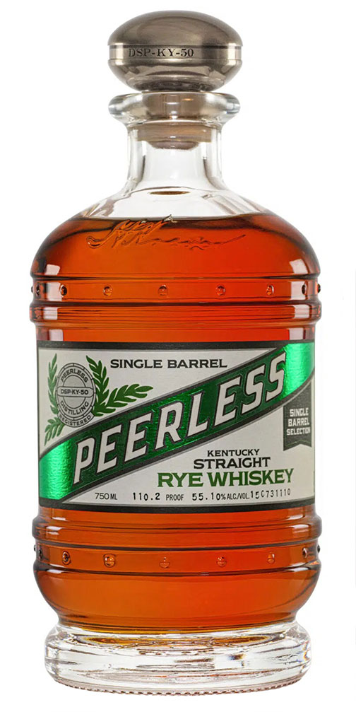 Peerless Single Barrel Kentucky Straight Rye Whiskey