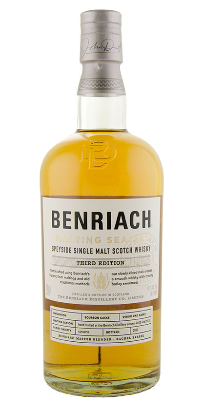 Benriach Malting Season Third Edition Speyside Single Malt Scotch Whisky 